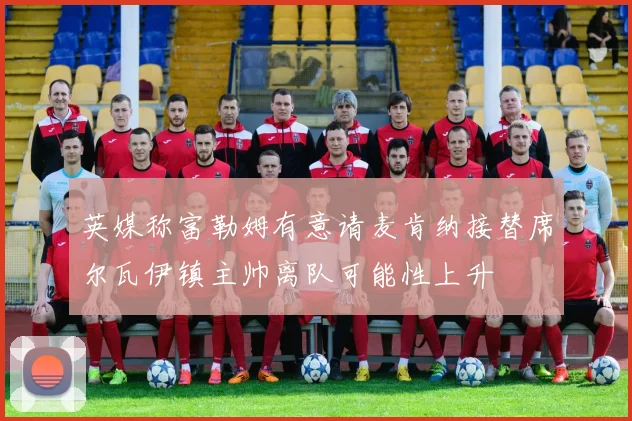 英媒称富勒姆有意请麦肯纳接替席尔瓦伊镇主帅离队可能性上升